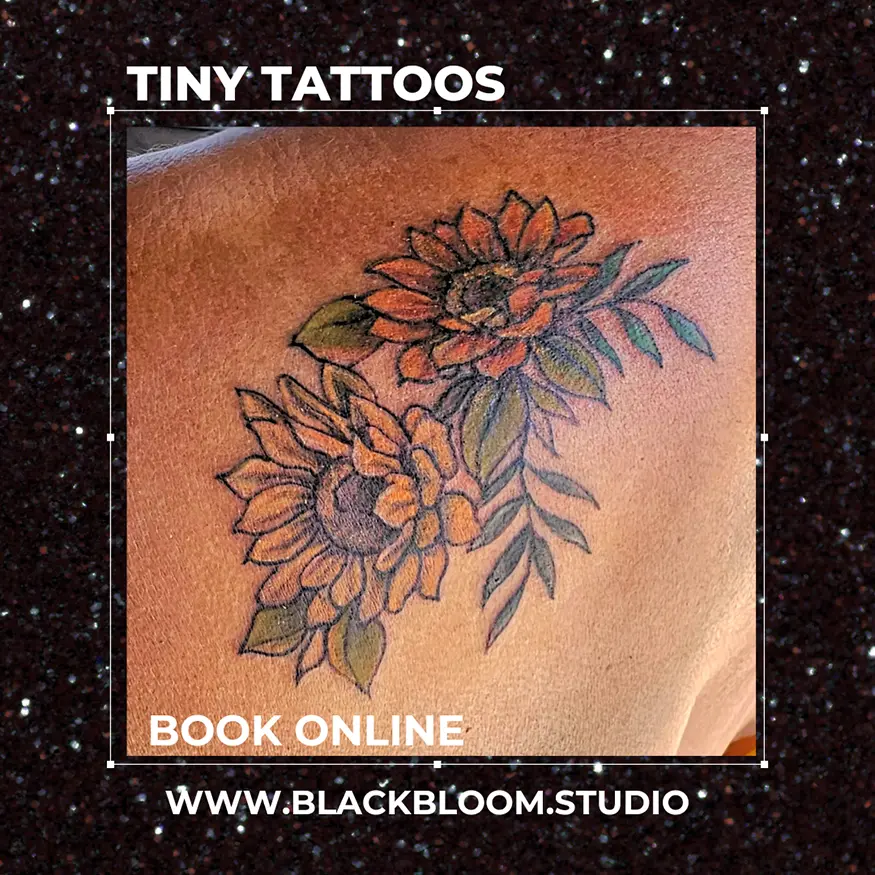 Small Tattoos San Antonio | Black Bloom Studio